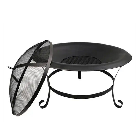 30-inch Smokeless Wood Burning Metal Fire Pit