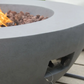 Concrete Gas Fire Bowl